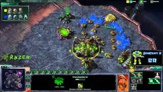 MiraiZerg vs DarkGhost Jogo 2 - SC2BR Invite Cup - 8&ordf;s