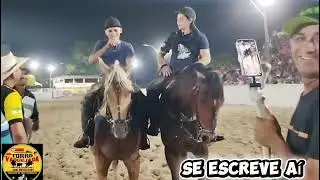 Disputa feminina e entrevista com a vaqueirama no sábado parque Antônio Pilão 