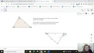 Geogebra Activity after Quiz