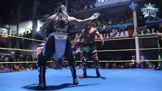 Penta 0M, Daga y Joe L&iacute;der vs Garza Jr, Ludxor y el Ni&ntilde;o Hamburguesa