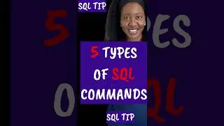 5 Types of SQL Commands #sql ##sqltips#short #datascientist #ai #viral #learn #datatechnology