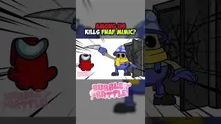 [ANIMATION] AMOGUS kills FNAF mimic | Fight who will win?? #fnafmimic #fnaf #amongus #animation