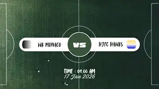 WK Utd Monaco Vs HJFC Hawks 170126 Full Game #u12 #football #grassroots 