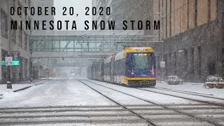 Minnesota Snow Storm | Ocober 20th, 2020