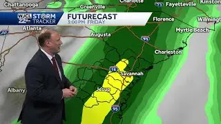 Not a washout, but 2019 starts off with scattered showers