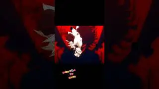 Asta Vs wizard king Conrad battle🔥|black clover the sword of the wizard king| #shorts