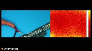 iPhone XR no prende, Cap en corto, consume 1 7A al conectar a la fuente
