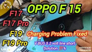 OPPO F15 Charging Problem fix F15/ F17/ F17 Pro/F19/F19 Pro Charging Solution#charging #mobilerepair