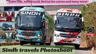 Exclusive Photoshoot: Sindh Travels New Luxury Bus | Sutlej sleeper coach cabin ride in 4K |