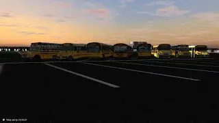 January 2nd, 2023 School Bus Fleet Tour and Drive POV (Rigs of Rods)