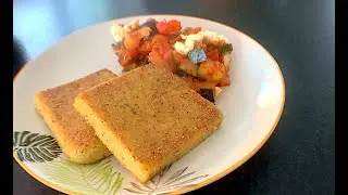 Ratatouille mit Polenta/ Kräuterpolenta/ Schnelles Ratatouille