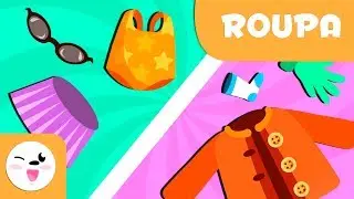 Roupa de inverno e roupa de verão para crianças - Vocabulário em espanhol para crianças