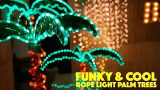 LED Rope Light Palm Tree by Wintergreen Lighting