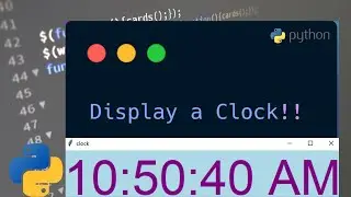 Digital clock || python tutorial