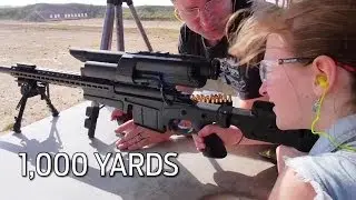TrackingPoint - Precision Guided Firearm (PGF) Turns 12 Year Old Girl Into A Sniper [720p]