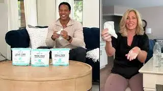 SCRUBZZ Rinse Free 75pc Bath Single Use Shower Sponge on QVC