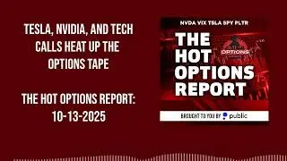 Tesla, Nvidia, and Tech Calls Heat Up the Options Tape