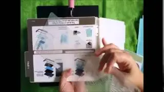 Embossing with an Embossing Folder and the Sizzix Big Shot