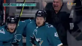 Tomas Hertl opens the scoring in Game 5