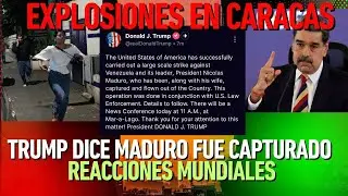 TRUMP DICE QUE ATRAP&Oacute; A MADURO - EN VIVO - NUEVOS VIDEOS - REACCIONES