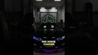 This Dodge Charger Lighting Upgrade is NEXT LEVEL😱  #modifiedcars #dodge #musclecar #mopar #srt