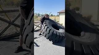 1200 LB TIRE LIFT #strongman #tire