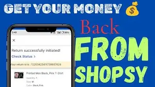 HOW TO TAKE REFUND IN SHOPSY/// HOW TO ADD BANK ACCOUNT