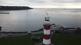 Smeaton&rsquo;s Tower, The Hoe Plymouth with DJI Mavic Mini