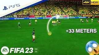 FIFA 23 - TOP 10 FREE KICKS COMPILATION- أجمل ركلات الحرة فيفا٢٣- PS5&trade; - [ 4K 60FPS ] ULTRA HDR