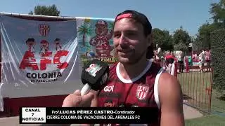 CIERRE COLONIA DE VACACIONES DEL ARENALES FC