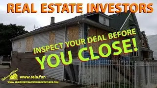 Be aware of any and all issues impacting a property | Inspect your deal before you close