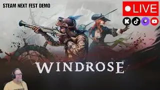 Renfail Plays Windrose Demo - Part 2 (Steam Next Fest)