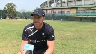 Andrew Gale and Kunwar Bansil in Sri Lanka