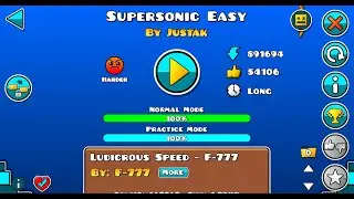 Supersonic Easy - Justak (Geometry Dash)