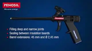 PENOSIL FoamGun F1 Professional PU-foam gun for insulation boards