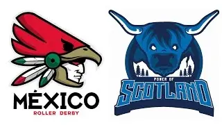 MRDWC 2016 Scotland v Mexico 9/10 place Mens Roller Derby World Cup