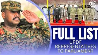 Полные результаты выборов в Бомбо: Делегаты UPDF избрали 10 новых военных парламентариев.