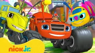 Ant Blaze's Insect Adventure! w/ Zeg & Crusher | Blaze and the Monster Machines | Nick Jr.