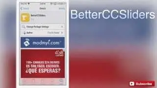 BetterCCSliders - jailbreak tweak