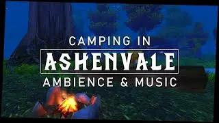 WoW ASMR - Camping in Ashenvale (Ambience and Music)