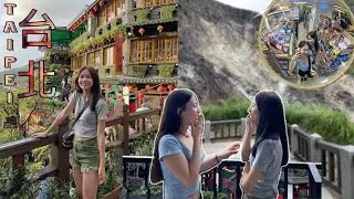 🇹🇼🇰🇷 帶韓國朋友遊台北(上）｜故宮⛩｜小油坑🌋｜阜杭豆漿🥪｜九份老街🏮｜寧夏夜市 🍽｜feat.第一次來台灣的kim ☺︎ @kimberly #taipei #taiwan