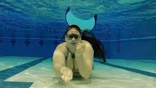 Mermaid Haunter's Winter swim