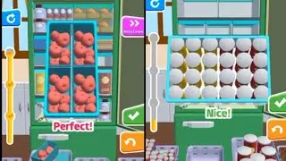 Fill the fridge-organizing Gameplay Walkthrough | Android/Ios Games
