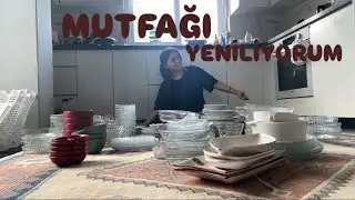 BÜTÜN FAZLALIKLARDAN KURTULUYORUZ- Mutfağı değiştiriyorum -part2