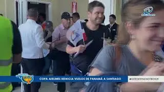Copa Airlines reinicia vuelos de Panamá a Santiago