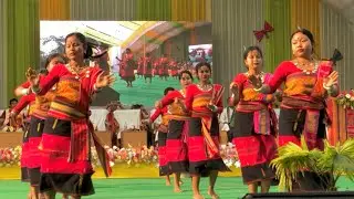 Kocha Rabha Cultural Kristi Dance || West Bangal Women Kristi Group Dance At BRKR