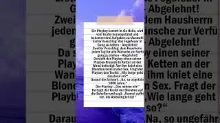 Ein Playboy in der H&ouml;lle #Witze #lustig #urkomisch #Lachen #Witze #Anekdote #Humor