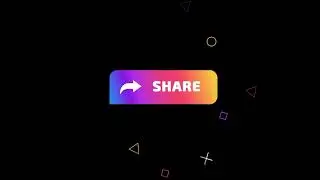 share button | No Copyright | Stock Footage | Animation | Motion Graphics | 4K Stickers