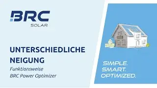 Unterschiedlichen Modulneigungen - Funktionsweise BRC Power Optimizer