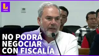 Situación legal de Mauricio Fernandini se complica: No podrá negociar beneficios con Fiscalía